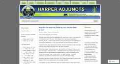 Desktop Screenshot of harperadjuncts.org